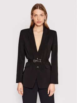 Patrizia Pepe Γυναίκες Σακάκια & Μπλέιζερ Μπλέιζερ 8S0439/A6F5-K103 Μαύρο Regular Fit Μαύρο