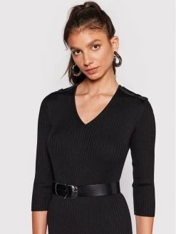 Patrizia Pepe Γυναίκες Καθημερινά Φορέματα Φόρεμα καθημερινό 8A1010/K032-K103 Μαύρο Slim Fit Μαύρο -Patrizia Pepe Κατάστημα unnamed file 520