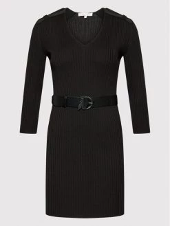 Patrizia Pepe Γυναίκες Καθημερινά Φορέματα Φόρεμα καθημερινό 8A1010/K032-K103 Μαύρο Slim Fit Μαύρο -Patrizia Pepe Κατάστημα unnamed file 521