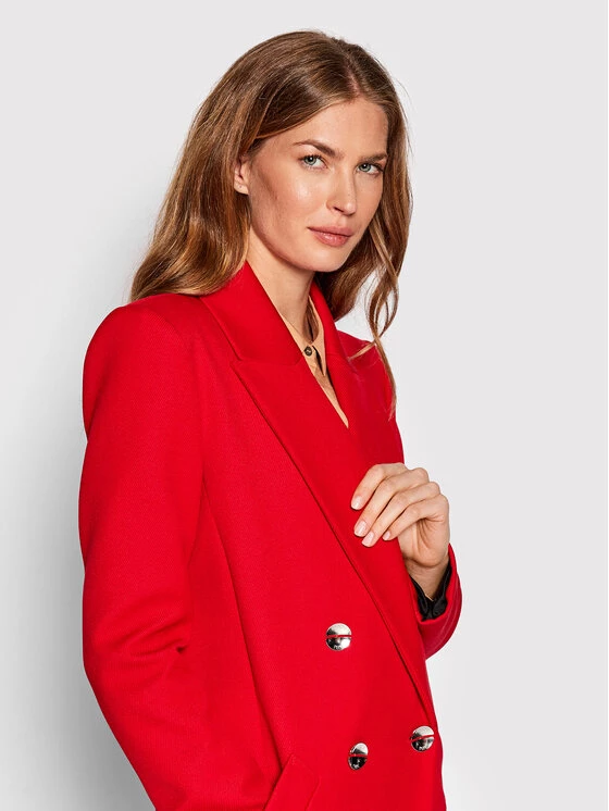 Patrizia Pepe Γυναίκες Μεταβατικά Παλτά Παλτό μεταβατικό 8O0045/A9F8-R754 Κόκκινο Regular Fit Κόκκινο 6 Patrizia Pepe Γυναίκες Μεταβατικά Παλτά Παλτό μεταβατικό 8O0045/A9F8-R754 Κόκκινο Regular Fit Κόκκινο - Image 4