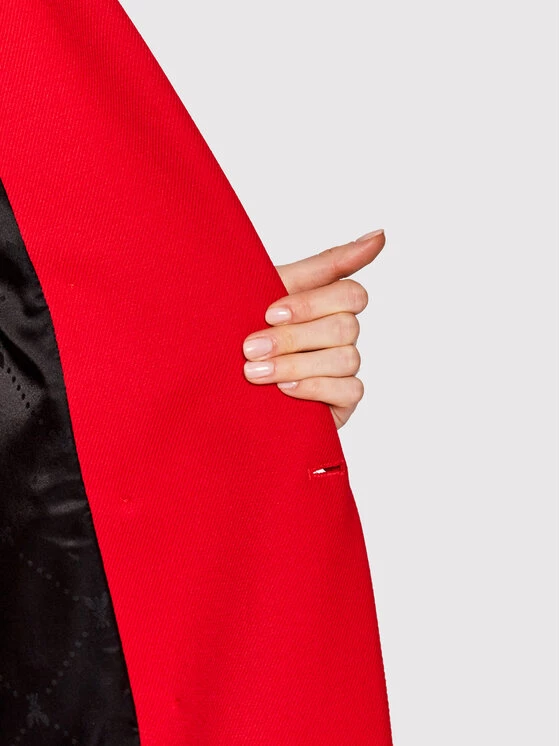 Patrizia Pepe Γυναίκες Μεταβατικά Παλτά Παλτό μεταβατικό 8O0045/A9F8-R754 Κόκκινο Regular Fit Κόκκινο 7 Patrizia Pepe Γυναίκες Μεταβατικά Παλτά Παλτό μεταβατικό 8O0045/A9F8-R754 Κόκκινο Regular Fit Κόκκινο - Image 5