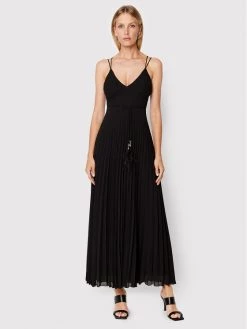 Patrizia Pepe Γυναίκες Βραδινά Φορέματα Φόρεμα βραδινό 8A1042/AD08-K103 Μαύρο Slim Fit Μαύρο