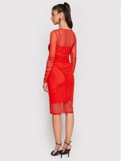 Patrizia Pepe Γυναίκες Καθημερινά Φορέματα Φόρεμα καθημερινό 8A1014/J014-R754 Κόκκινο Slim Fit Κόκκινο -Patrizia Pepe Κατάστημα unnamed file 540