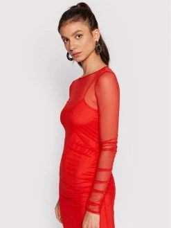 Patrizia Pepe Γυναίκες Καθημερινά Φορέματα Φόρεμα καθημερινό 8A1014/J014-R754 Κόκκινο Slim Fit Κόκκινο -Patrizia Pepe Κατάστημα unnamed file 541