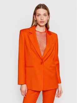 Patrizia Pepe Γυναίκες Σακάκια & Μπλέιζερ Μπλέιζερ 8S0428/A106-R753 Πορτοκαλί Regular Fit Πορτοκαλί
