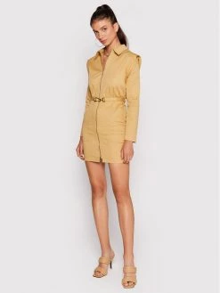 Patrizia Pepe Γυναίκες Καθημερινά Φορέματα Φόρεμα καθημερινό 8A1041/A403-B742 Κίτρινο Regular Fit Κίτρινο -Patrizia Pepe Κατάστημα unnamed file 549