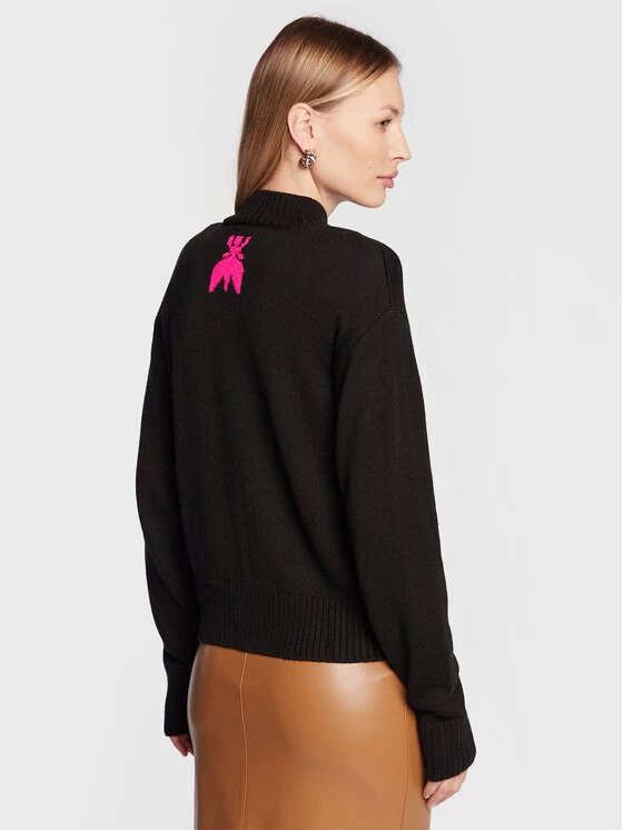 Patrizia Pepe Γυναίκες Πουλόβερ 2K0165/K053-F286 Μαύρο Regular Fit Μαύρο 5 Patrizia Pepe Γυναίκες Πουλόβερ 2K0165/K053-F286 Μαύρο Regular Fit Μαύρο - Image 3
