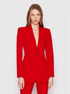 Patrizia Pepe Γυναίκες Σακάκια & Μπλέιζερ Μπλέιζερ 8S0434/A110-R754 Κόκκινο Slim Fit Κόκκινο
