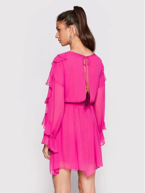 Patrizia Pepe Γυναίκες Κοκτέιλ Φορέματα Φόρεμα κοκτέιλ 8A1040/A060-M428 Ροζ Regular Fit Ροζ 5 Patrizia Pepe Γυναίκες Κοκτέιλ Φορέματα Φόρεμα κοκτέιλ 8A1040/A060-M428 Ροζ Regular Fit Ροζ - Image 3