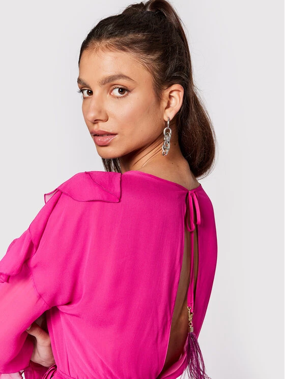 Patrizia Pepe Γυναίκες Κοκτέιλ Φορέματα Φόρεμα κοκτέιλ 8A1040/A060-M428 Ροζ Regular Fit Ροζ 6 Patrizia Pepe Γυναίκες Κοκτέιλ Φορέματα Φόρεμα κοκτέιλ 8A1040/A060-M428 Ροζ Regular Fit Ροζ - Image 4