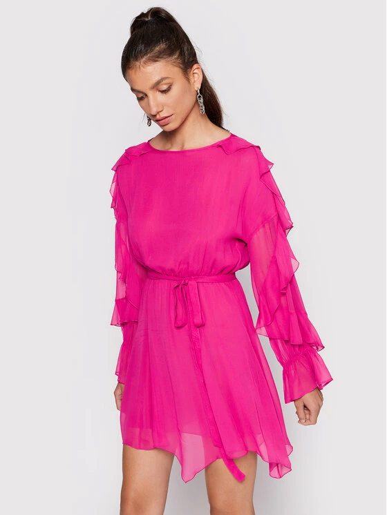 Patrizia Pepe Γυναίκες Κοκτέιλ Φορέματα Φόρεμα κοκτέιλ 8A1040/A060-M428 Ροζ Regular Fit Ροζ 7 Patrizia Pepe Γυναίκες Κοκτέιλ Φορέματα Φόρεμα κοκτέιλ 8A1040/A060-M428 Ροζ Regular Fit Ροζ - Image 5