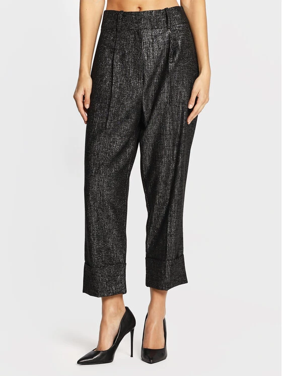 Patrizia Pepe Γυναίκες Υφασμάτινα Παντελόνια Παντελόνι υφασμάτινο 2P1447/A166-I2Y2 Μαύρο Balloon Fit Μαύρο 3 Patrizia Pepe Γυναίκες Υφασμάτινα Παντελόνια Παντελόνι υφασμάτινο 2P1447/A166-I2Y2 Μαύρο Balloon Fit Μαύρο