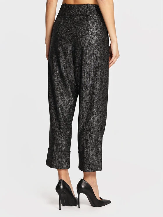 Patrizia Pepe Γυναίκες Υφασμάτινα Παντελόνια Παντελόνι υφασμάτινο 2P1447/A166-I2Y2 Μαύρο Balloon Fit Μαύρο 5 Patrizia Pepe Γυναίκες Υφασμάτινα Παντελόνια Παντελόνι υφασμάτινο 2P1447/A166-I2Y2 Μαύρο Balloon Fit Μαύρο - Image 3