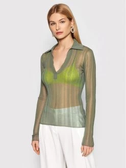 Patrizia Pepe Γυναίκες Μπλουζάκια Μπλουζάκι 8K0003/K004-J2U4 Γκρι Slim Fit Γκρι