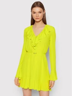 Patrizia Pepe Γυναίκες Καθημερινά Φορέματα Φόρεμα καθημερινό 8A0970/A8I1-Y368 Πράσινο Regular Fit Πράσινο