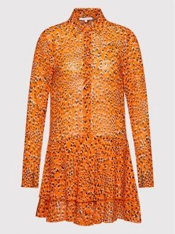 Patrizia Pepe Γυναίκες Φορέματα σε Στυλ Πουκάμισο & Σεμιζιέ Φόρεμα πουκάμισο 8A0974/A027-FC57 Πορτοκαλί Regular Fit Πορτοκαλί -Patrizia Pepe Κατάστημα unnamed file 733