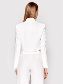 Patrizia Pepe Γυναίκες Σακάκια & Μπλέιζερ Μπλέιζερ 8S0423/A6F5-W146 Λευκό Regular Fit Λευκό -Patrizia Pepe Κατάστημα unnamed file 771