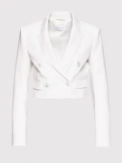 Patrizia Pepe Γυναίκες Σακάκια & Μπλέιζερ Μπλέιζερ 8S0423/A6F5-W146 Λευκό Regular Fit Λευκό -Patrizia Pepe Κατάστημα unnamed file 773