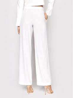 Patrizia Pepe Γυναίκες Υφασμάτινα Παντελόνια Παντελόνι υφασμάτινο 8P0413/A6F5-W146 Λευκό Regular Fit Λευκό -Patrizia Pepe Κατάστημα unnamed file 776