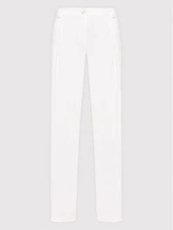 Patrizia Pepe Γυναίκες Υφασμάτινα Παντελόνια Παντελόνι υφασμάτινο 8P0413/A6F5-W146 Λευκό Regular Fit Λευκό -Patrizia Pepe Κατάστημα unnamed file 778