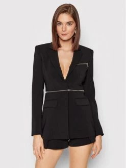 Patrizia Pepe Γυναίκες Σακάκια & Μπλέιζερ Μπλέιζερ 8S0406/A6F5-K103 Μαύρο Regular Fit Μαύρο