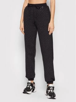 Patrizia Pepe Γυναίκες Παντελόνια Φόρμας Παντελόνι φόρμας 8P0375/J001-K103 Μαύρο Regular Fit Μαύρο