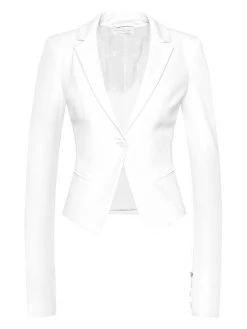 Patrizia Pepe Γυναίκες Σακάκια & Μπλέιζερ Σακάκι CSA501/AQ39-W146 Λευκό Slim Fit Λευκό -Patrizia Pepe Κατάστημα unnamed file 859