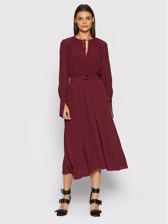 Patrizia Pepe Γυναίκες Κοκτέιλ Φορέματα Φόρεμα κοκτέιλ 2A2293/A8I1-R733 Μπορντό Regular Fit Μπορντό 4 Patrizia Pepe Γυναίκες Κοκτέιλ Φορέματα Φόρεμα κοκτέιλ 2A2293/A8I1-R733 Μπορντό Regular Fit Μπορντό - Image 2