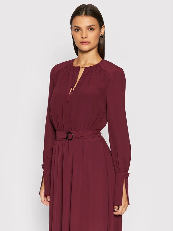 Patrizia Pepe Γυναίκες Κοκτέιλ Φορέματα Φόρεμα κοκτέιλ 2A2293/A8I1-R733 Μπορντό Regular Fit Μπορντό 6 Patrizia Pepe Γυναίκες Κοκτέιλ Φορέματα Φόρεμα κοκτέιλ 2A2293/A8I1-R733 Μπορντό Regular Fit Μπορντό - Image 4