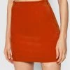 Patrizia Pepe Γυναίκες Mini Φούστα σε γραμμή Α 2G0831/A5U0-R734 Πορτοκαλί Slim Fit Πορτοκαλί -Patrizia Pepe Κατάστημα unnamed file 925