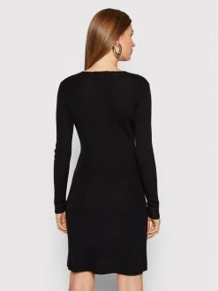 Patrizia Pepe Γυναίκες Πλεκτά Φορέματα Φόρεμα υφασμάτινο 2A2267/A9N0-K103 Μαύρο Slim Fit Μαύρο -Patrizia Pepe Κατάστημα unnamed file 943